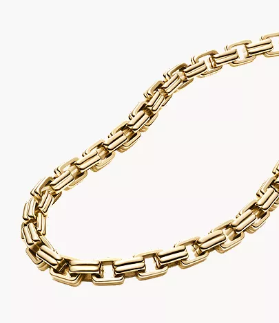 Raquel Bold Chains Gold-Tone Stainless Steel Chain Necklace - Image 3
