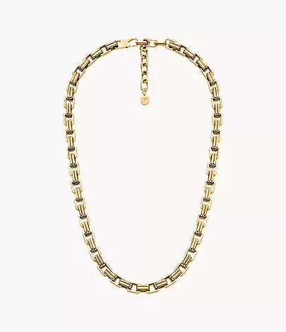 Raquel Bold Chains Gold-Tone Stainless Steel Chain Necklace - Image 4